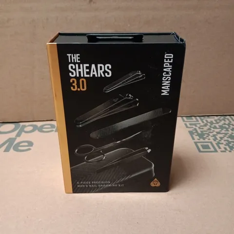 BOXED MANSCAPED THE SHEARS 3.0 5PC PRECISION GROOMING KIT