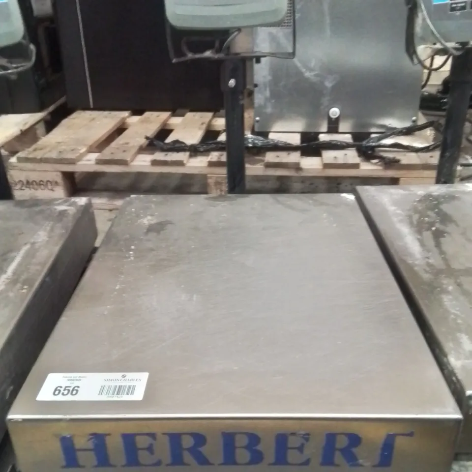 HERBERT COMMERCIAL POSTAL SCALES, PLATFORM SCALE HEAVY DUTY DIGITAL ELECTRONIC COMPUTING INDUSTRIAL WEIGHING