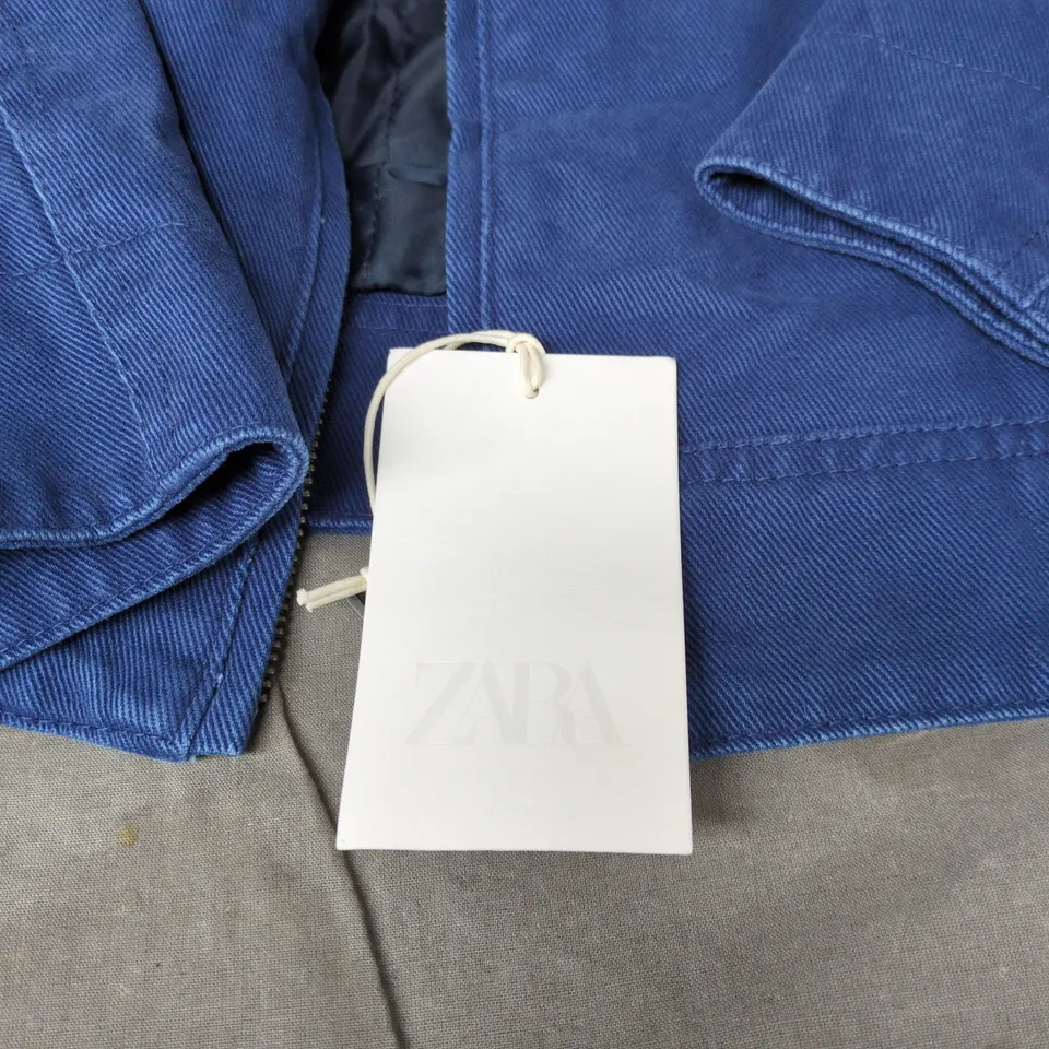 ZARA KIDS DENIM JACKET – BLUE, 11-12 YEARS (152 CM)