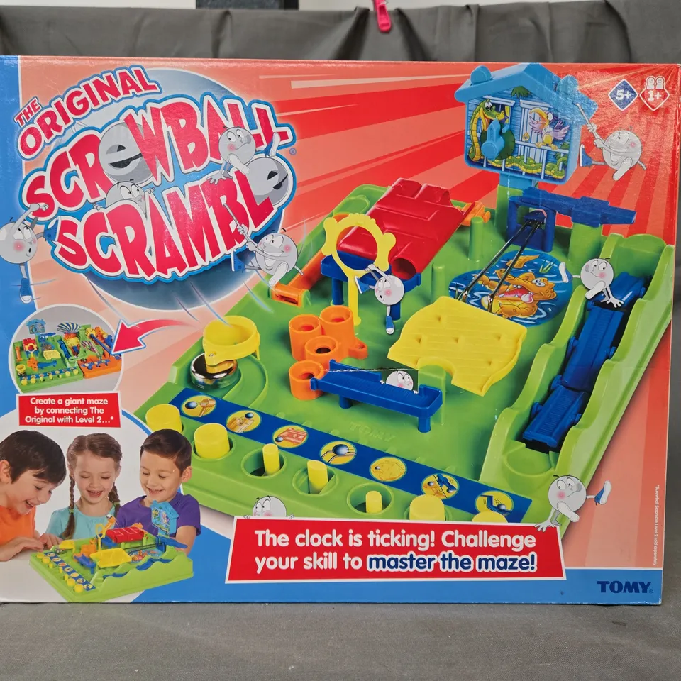 BOXED TOMY THE ORIGINAL SCREWBALL SCRAMBLE GAME