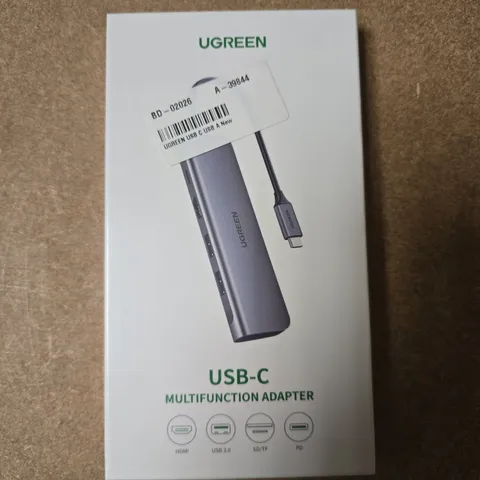 SEALED UGREEN USB-C MULTIFUNCTION ADAPTER 6-IN-1 HUB