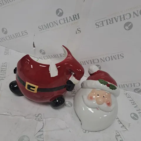 SANTA COOKIE JAR