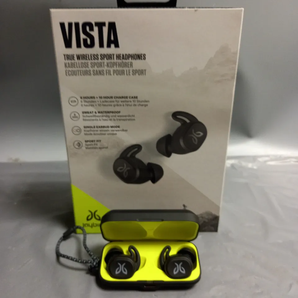 BOXED JAYBIRD VISTA TRUE WIRELESS SPORT HEADPHONES
