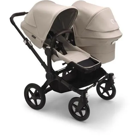 BOXED DONKEY5 DUO COMPLETE PUSHCHAIR - DESSERT TAUPE/BLACK (2 BOXES)