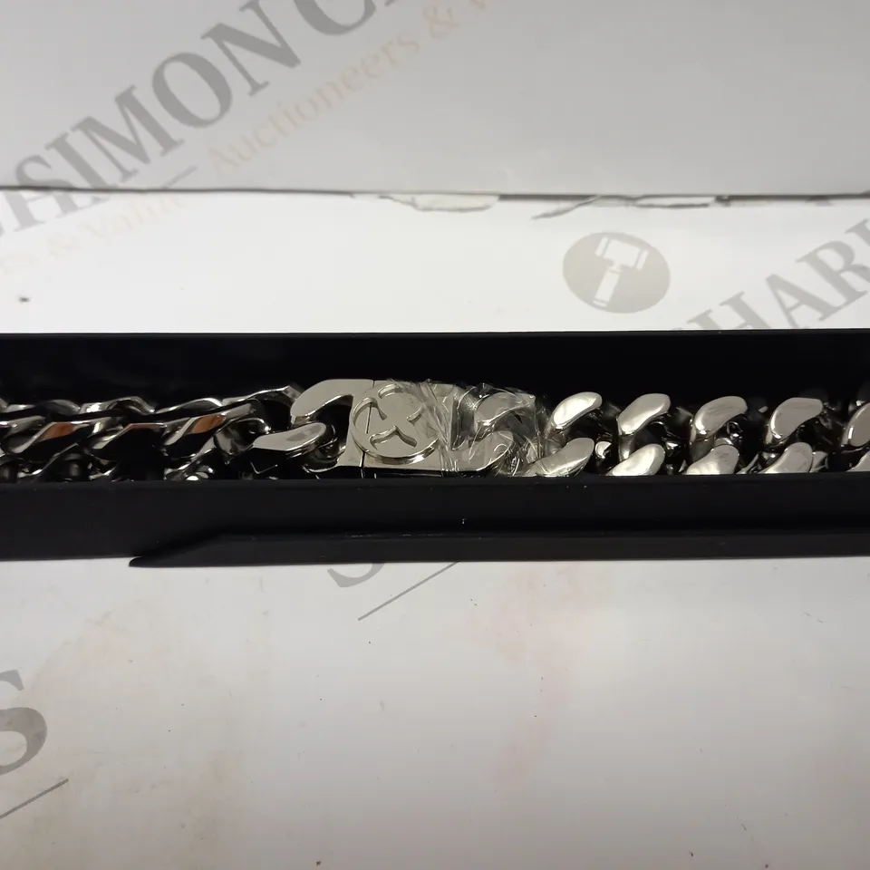 VITALY STAINLESS STEEL RIOT CHAIN - 45CM 
