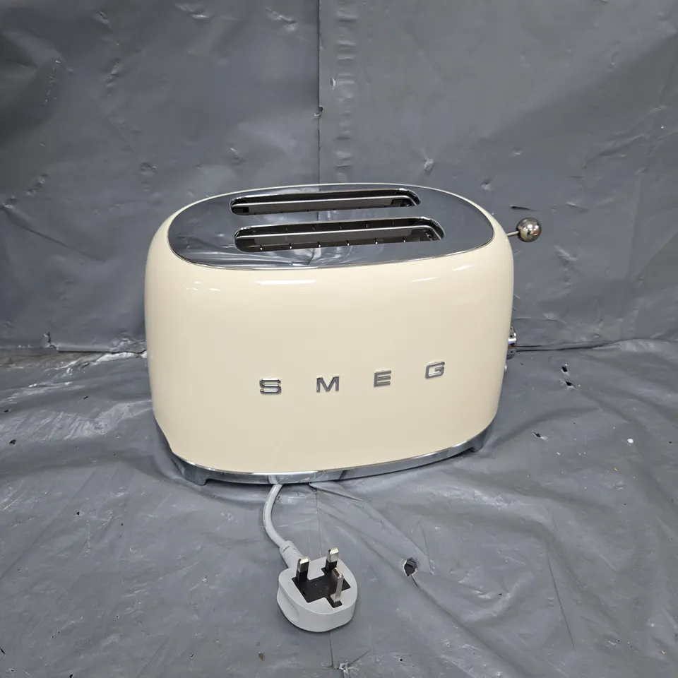 50'S STYLE 2 SLICE, 2 SLOT TOASTER GLOSS CREAM