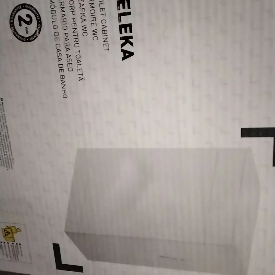 BOXED VELEKA TOILET CABINET