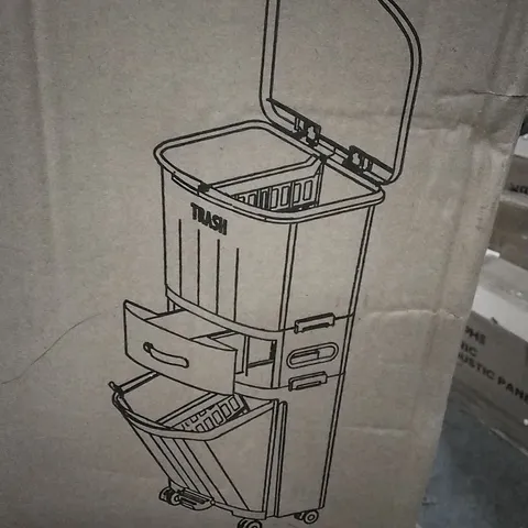 BOXED LIFE IDEAS TRASH CAN 