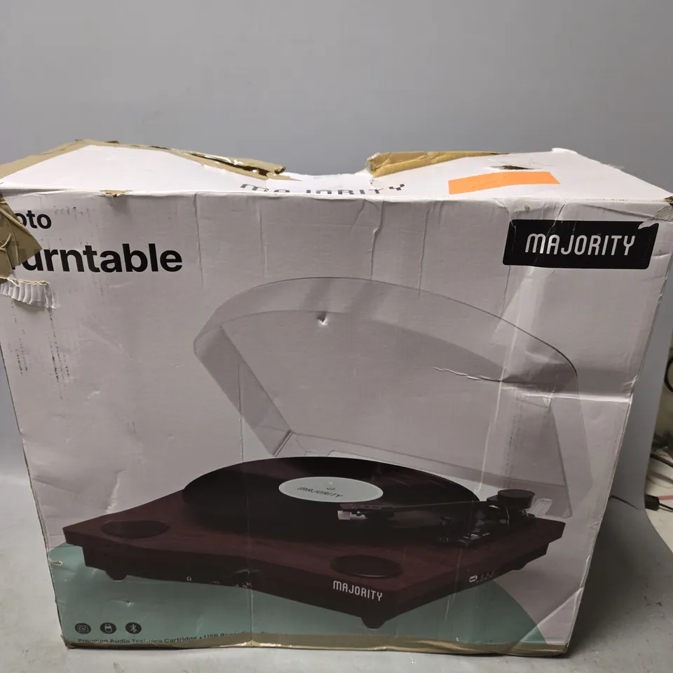 BOXED MAJORITY MOTO TURNTABLE 