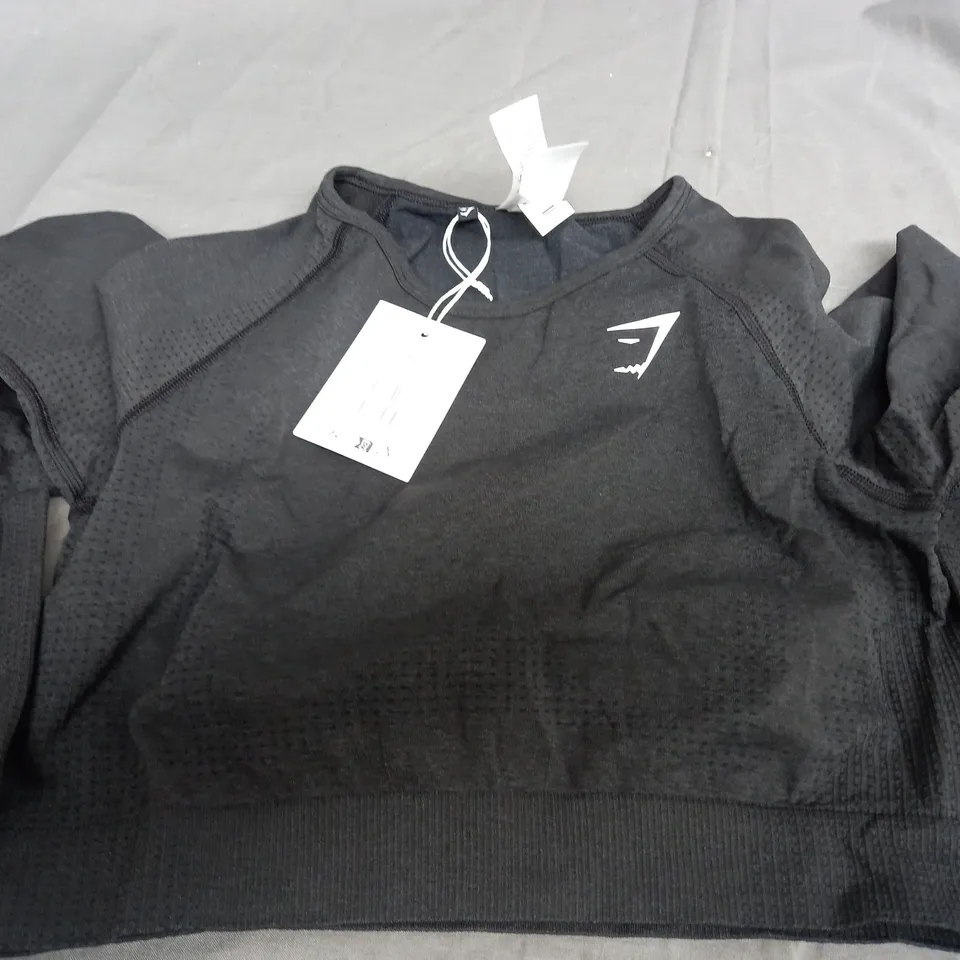 GYMSHARK VITAL SEAMLESS 2.0 CROP TOP - LARGE