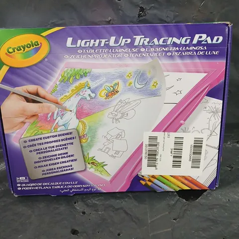 BOXED CRAYOLA LIGHT-UP TRACING PAD 