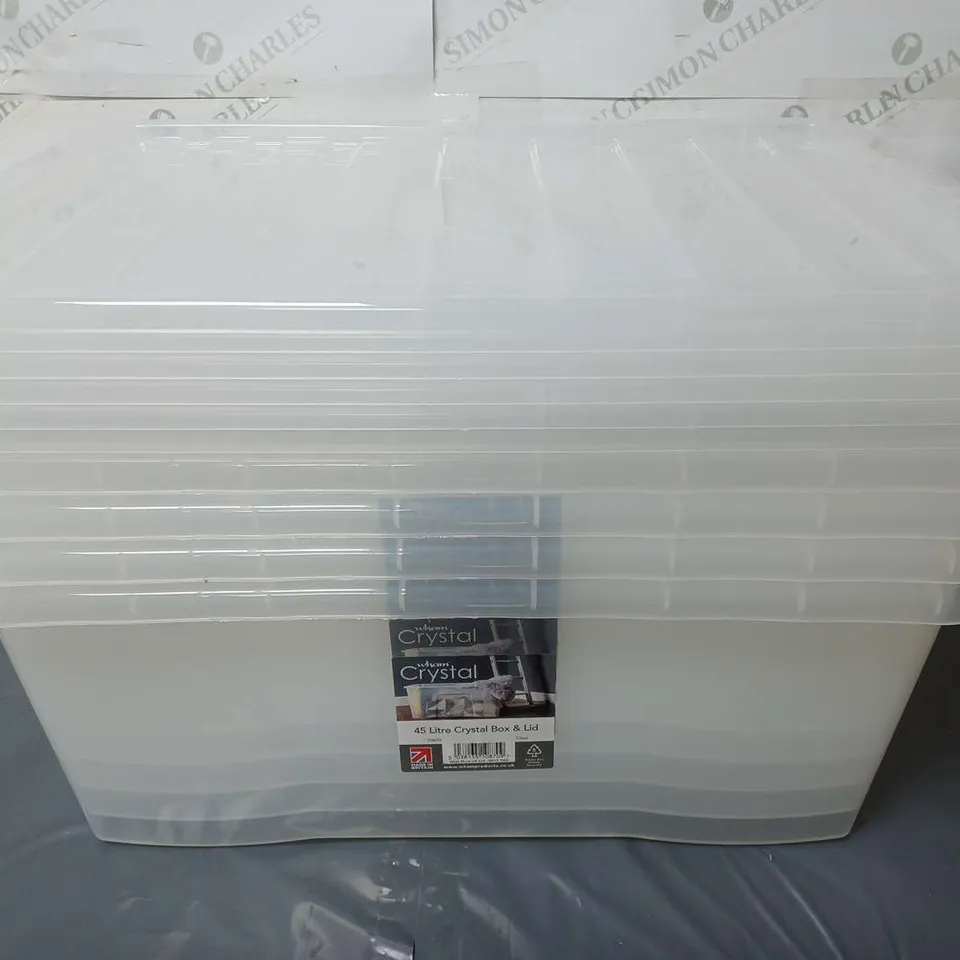 5 45L WHAM CRYSTAL BOX & LID