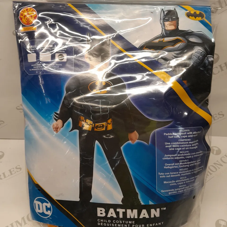 BRAND NEW DC BATMAN CHILD COSTUME 7-8 YEARS