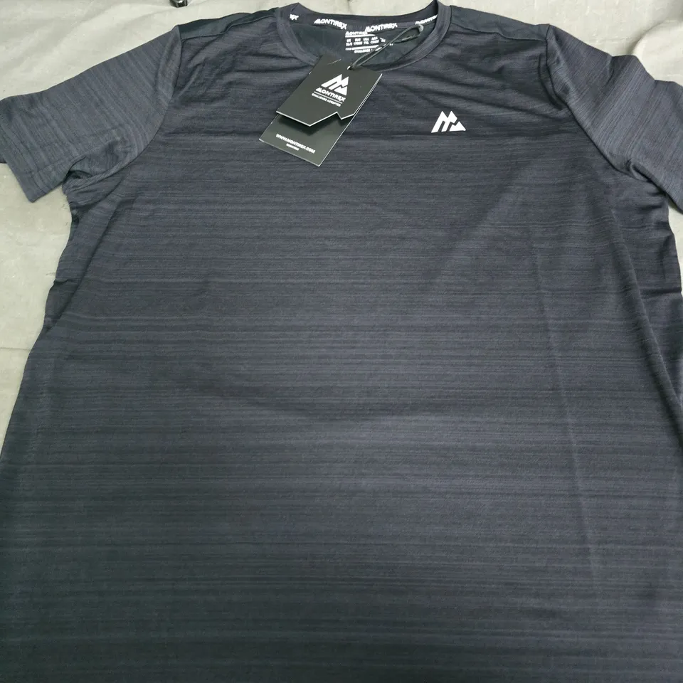 MONTIREX B DRIFT T-SHIRT – BLACK – UK XL (XL/B)