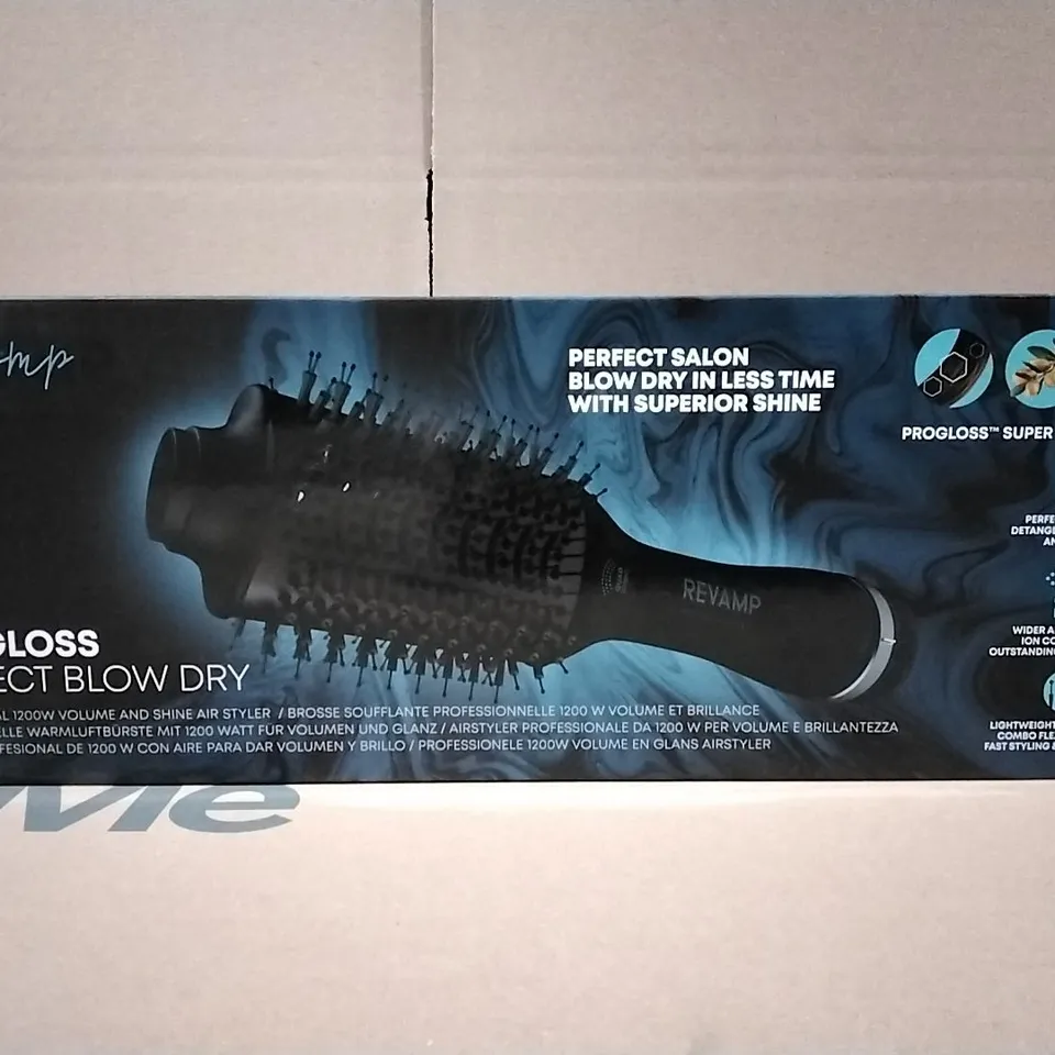 BOXED REVAMP BLOW DRY & AIR STYLE TOOL - PROGLOSS