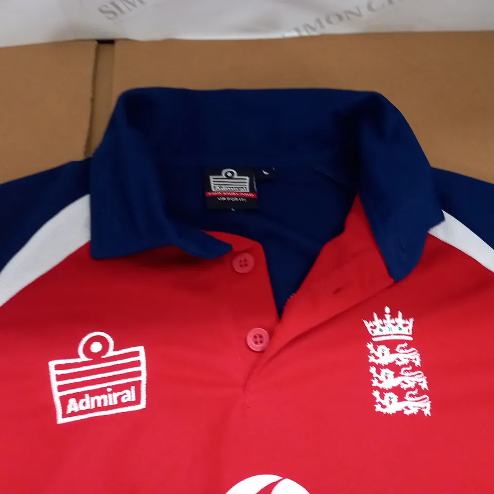 ADMIRAL ENGLAND SPORTS POLO - L