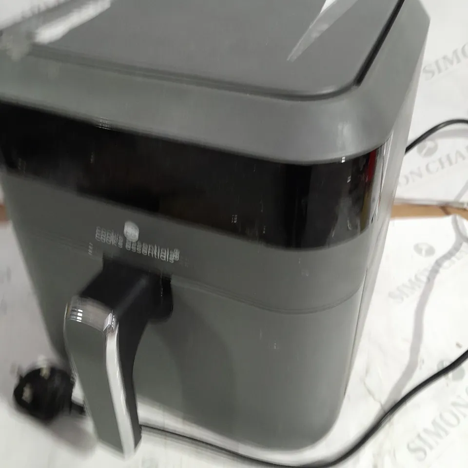 COOK'S ESSENTIALS 5.8L AIR FRYER IN SLATE GREY