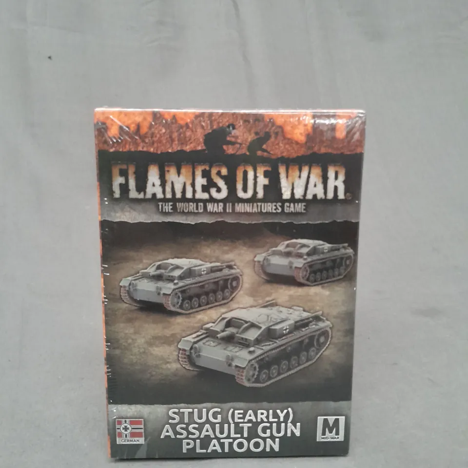 FLAMES OF WAR GERMAN STUG (EARLY) ASSAULT GUN PLATOON GBX109 BATTLEFRONT