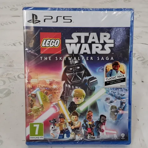 SEALED LEGO STAR WARS SKYWALKER SAGA FOR PS5