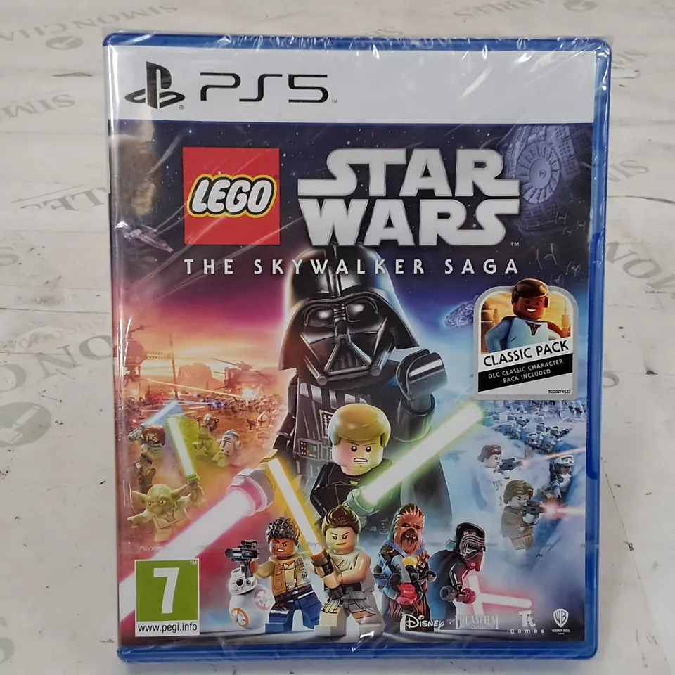 SEALED LEGO STAR WARS SKYWALKER SAGA FOR PS5