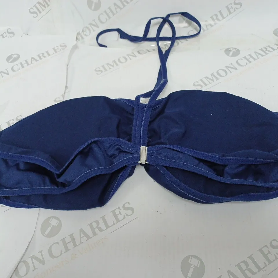 DARK BLUE BIKINI TOP SIZE M