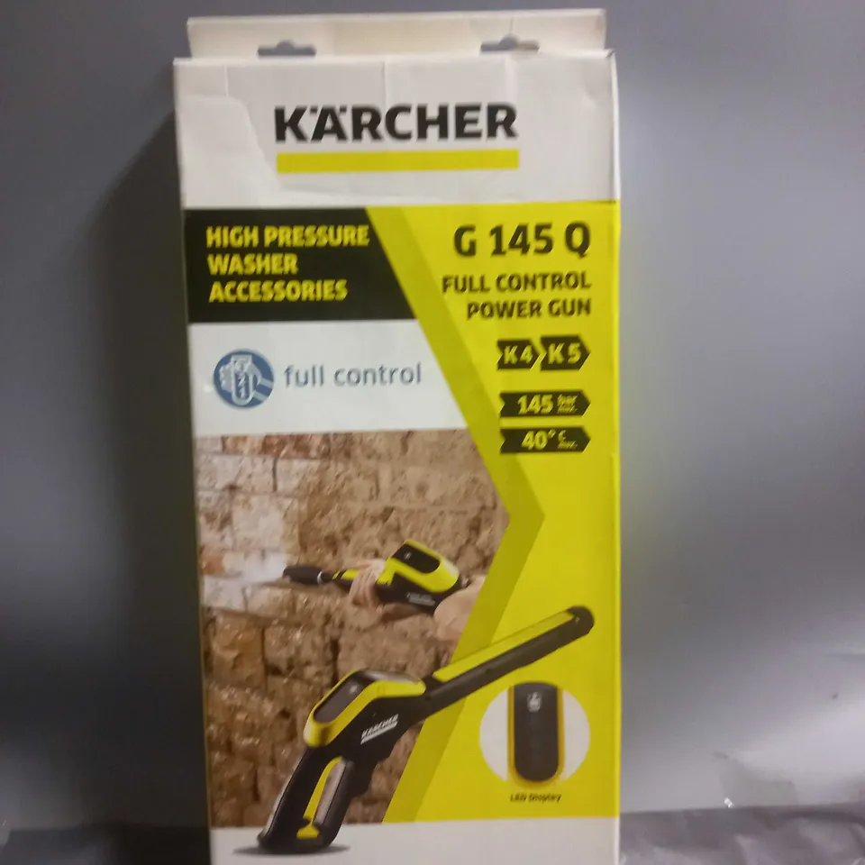 KARCHER HIGH PRESSURE WASHER ACCESSORIES FULL CONTROL POWER GUN G 145 Q