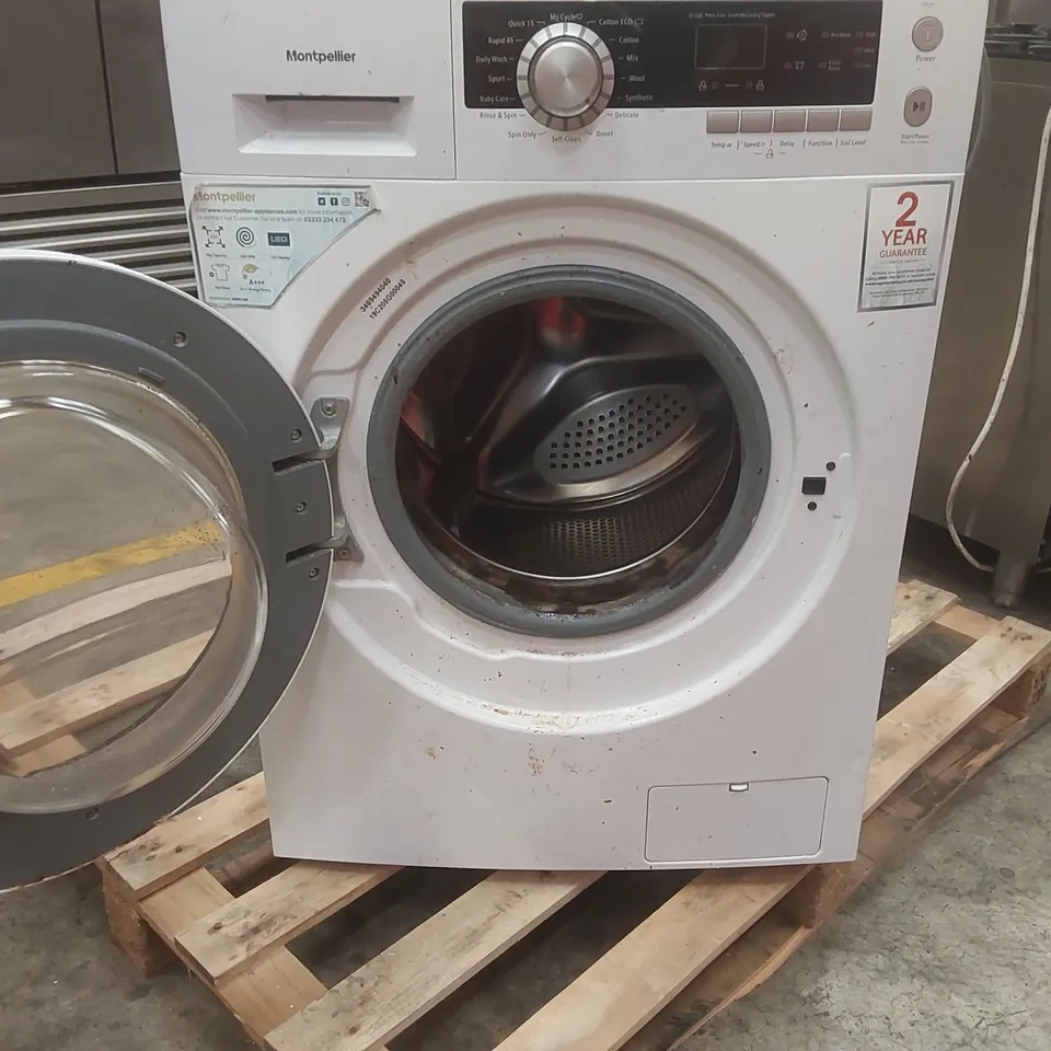 MONTPELLIER MW8140P 8KG FREESTANDING WASHING MACHINE