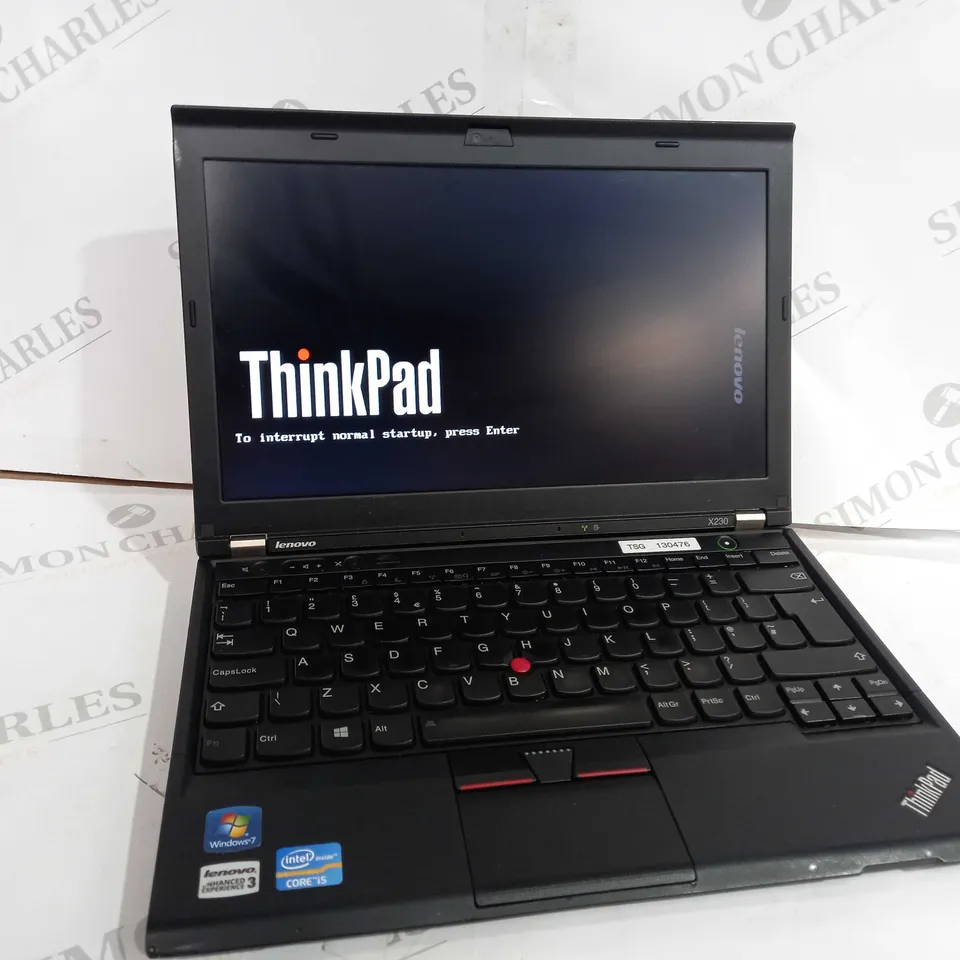 LENOVO THINKPAD X230 LAPTOP IN BLACK