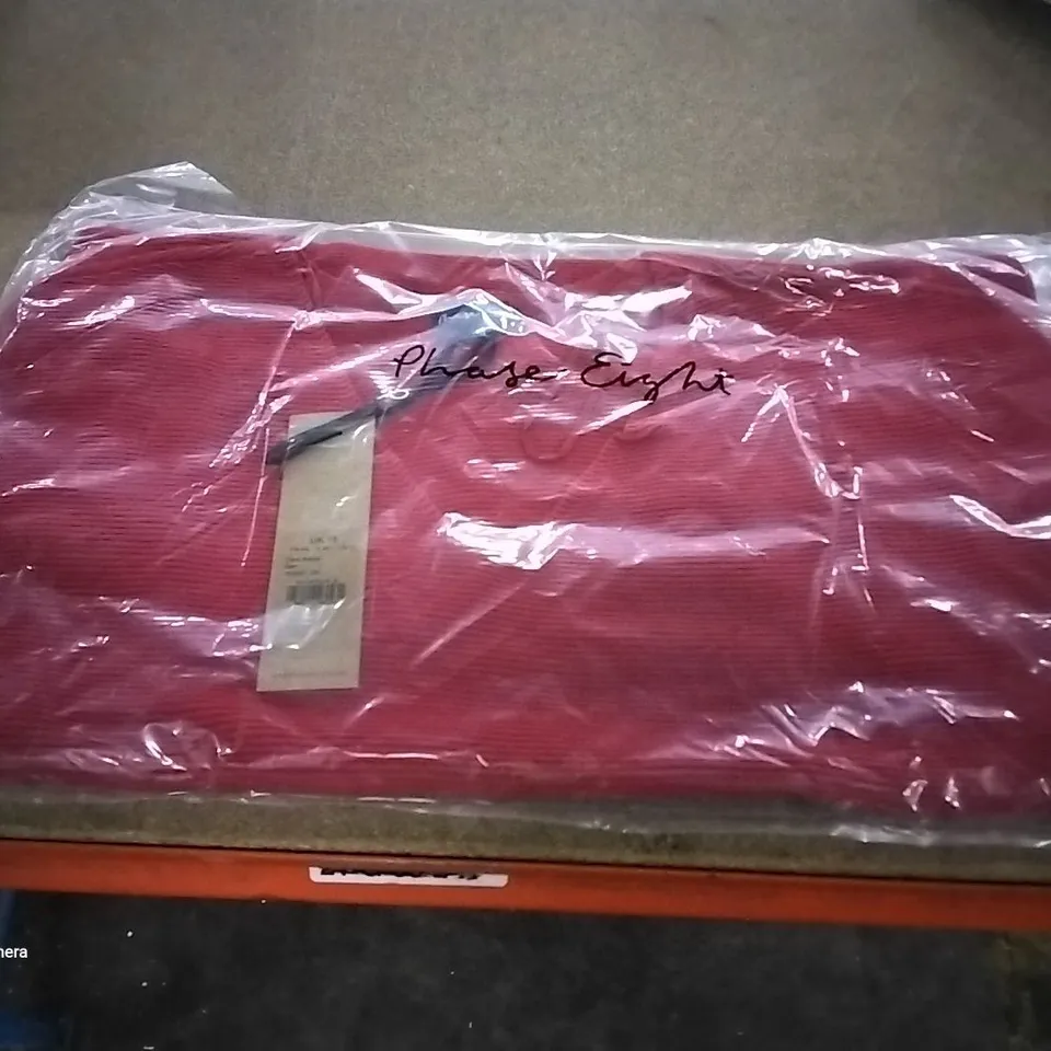 BOX OF APPROXIMATELY 16 RED PIER RIPPLE SHIRTS (UK 16)