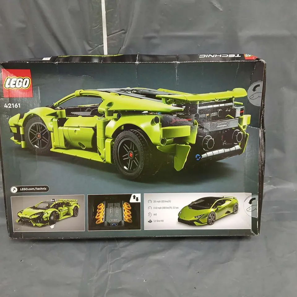 BOXED LEGO TECHNIC LAMBORGHINI HURACÁN TECNICA SET 42161 RRP £46.99