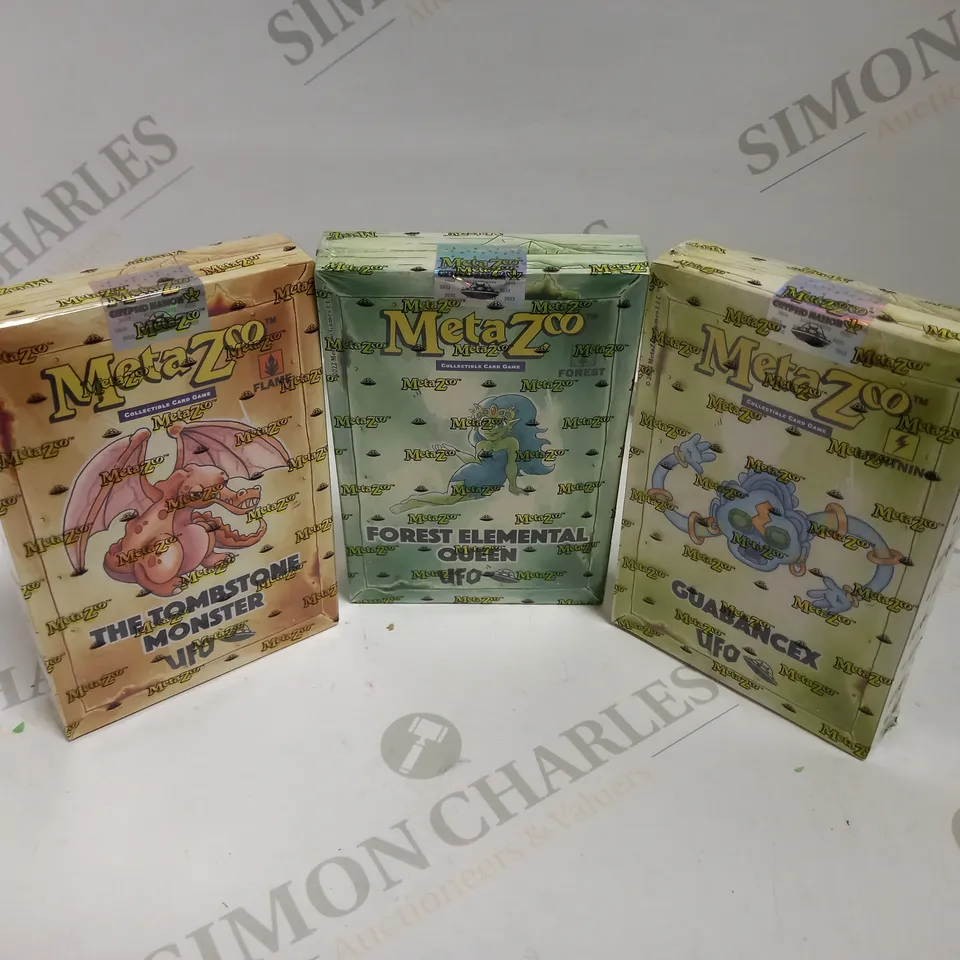 SET OF 3 METAZOO CARD PACKS