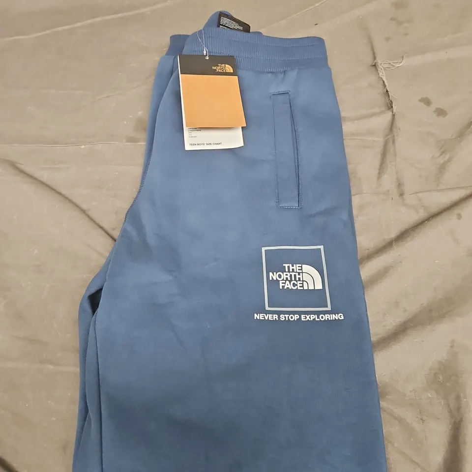 THE NORTH FACE OUTLINE BOX TRACKSUIT BOTTOMS - SIZE KIDS XL