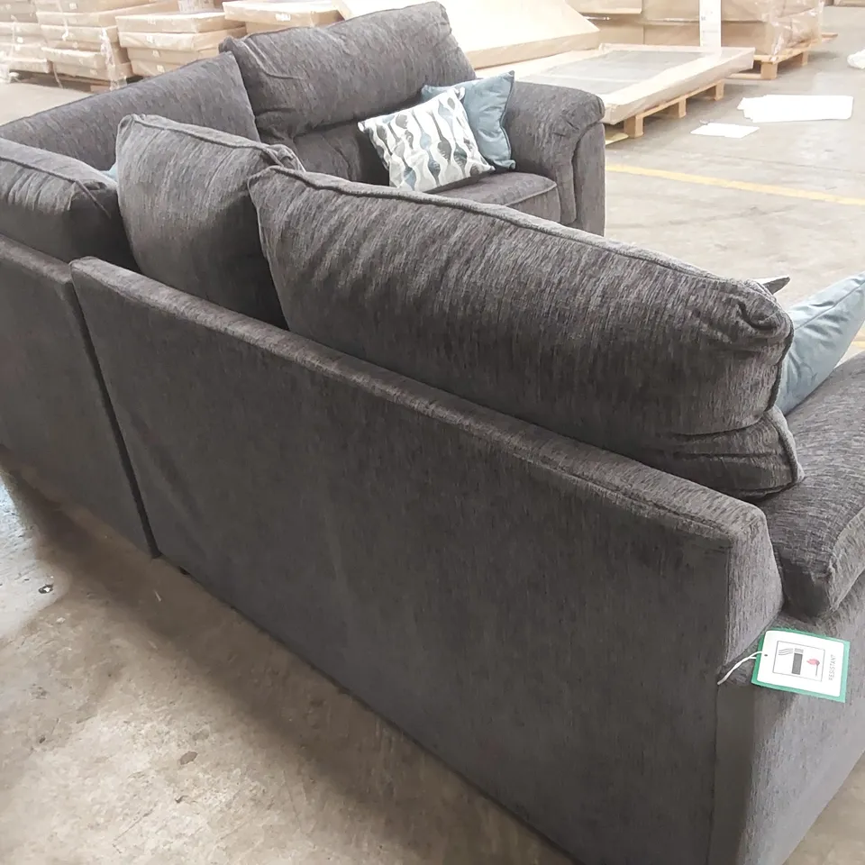 PADSTOW FABRIC DOUBLE ARM CORNER GROUP SOFA RRP £2799