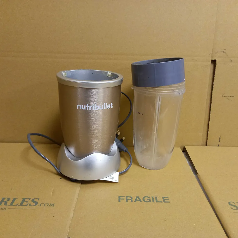 NUTRIBULLET NBLP9 900W BLENDER CHAMPAGNE MULTI-FUNCTION COLD BEVERAGE SMOOTHIE MAKER