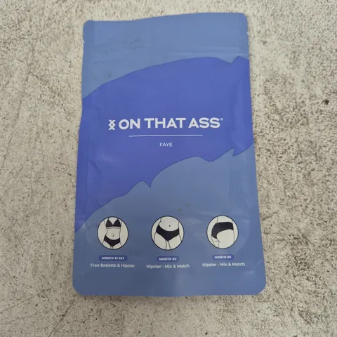 BAGGED ON THAT ASS FAYE HIPSTER XL