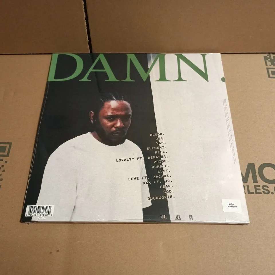 KENDRICK LAMAR – DAMN. - SEALED- VINYL LP