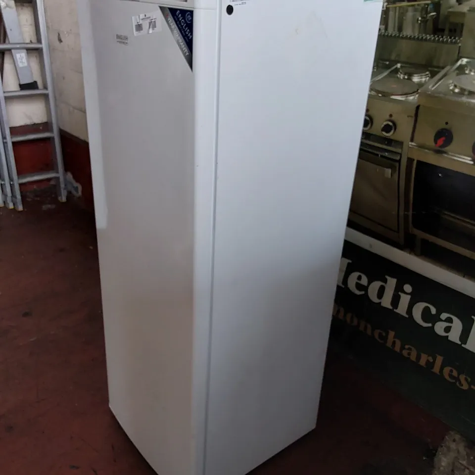 ENGLISH ELECTRIC UPRIGHT TALL FREEZER 168L 55cm WIDE / MODEL: EEF170H