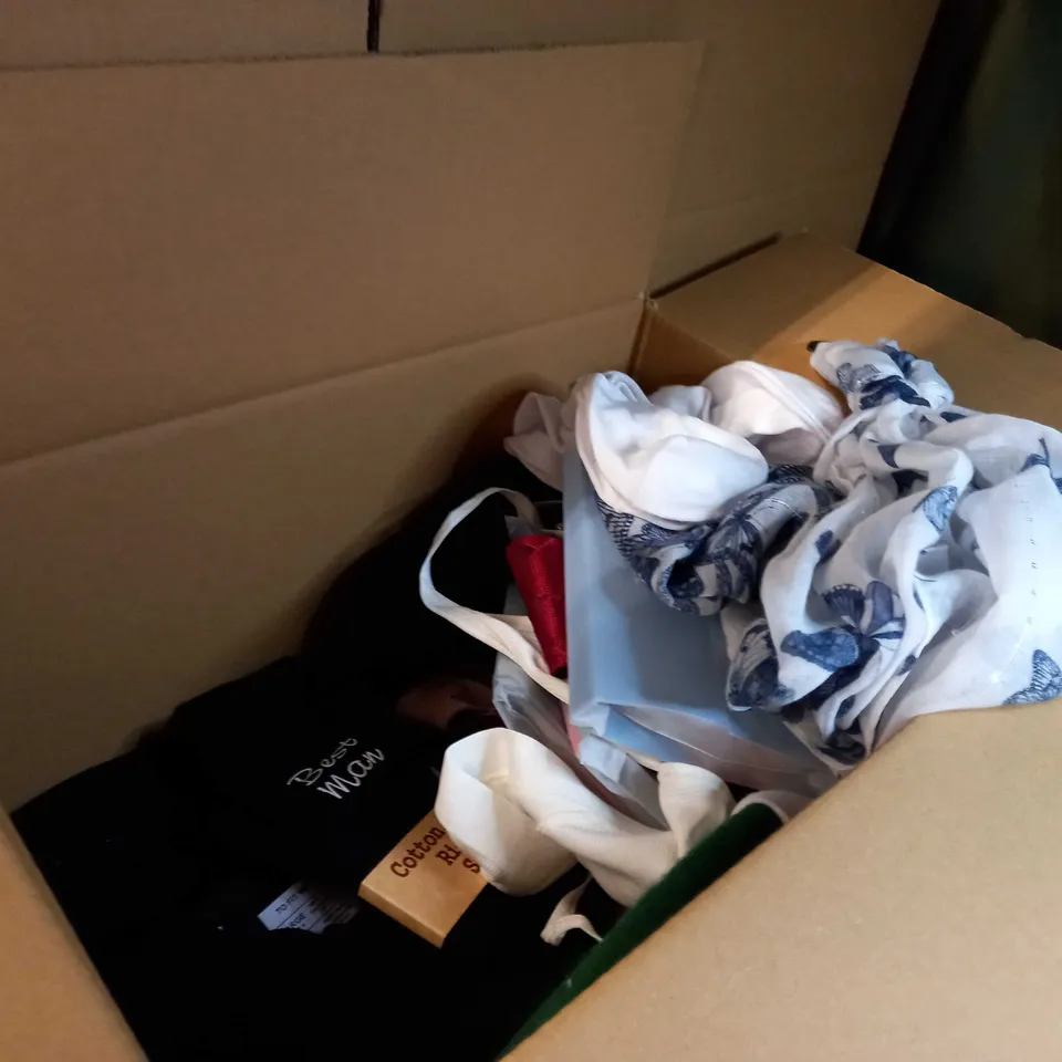 LOT OF APPROX. 20 ASSORTED CLOTHING ACCESSORIES  IN VARYING SIZES/COLOURS/STYLES TO INCLUDE: CAPS, BAGS, TIE'S