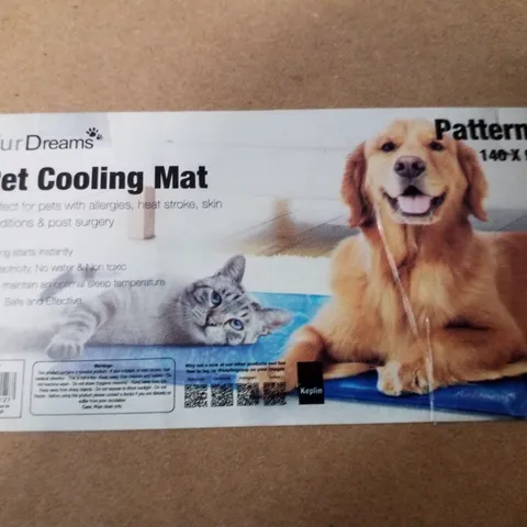 BOXED CONTAINING 2 FURDREAMS PET COOLING MAT - PATTERNED 140×90CM