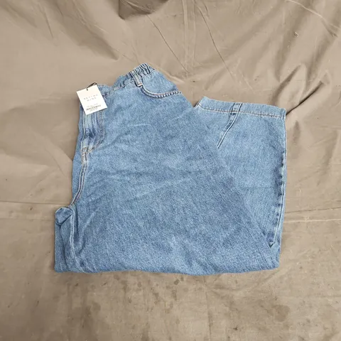 BEYOND NINE REMI JEANS IN TRUE BLUE WASH SIZE L