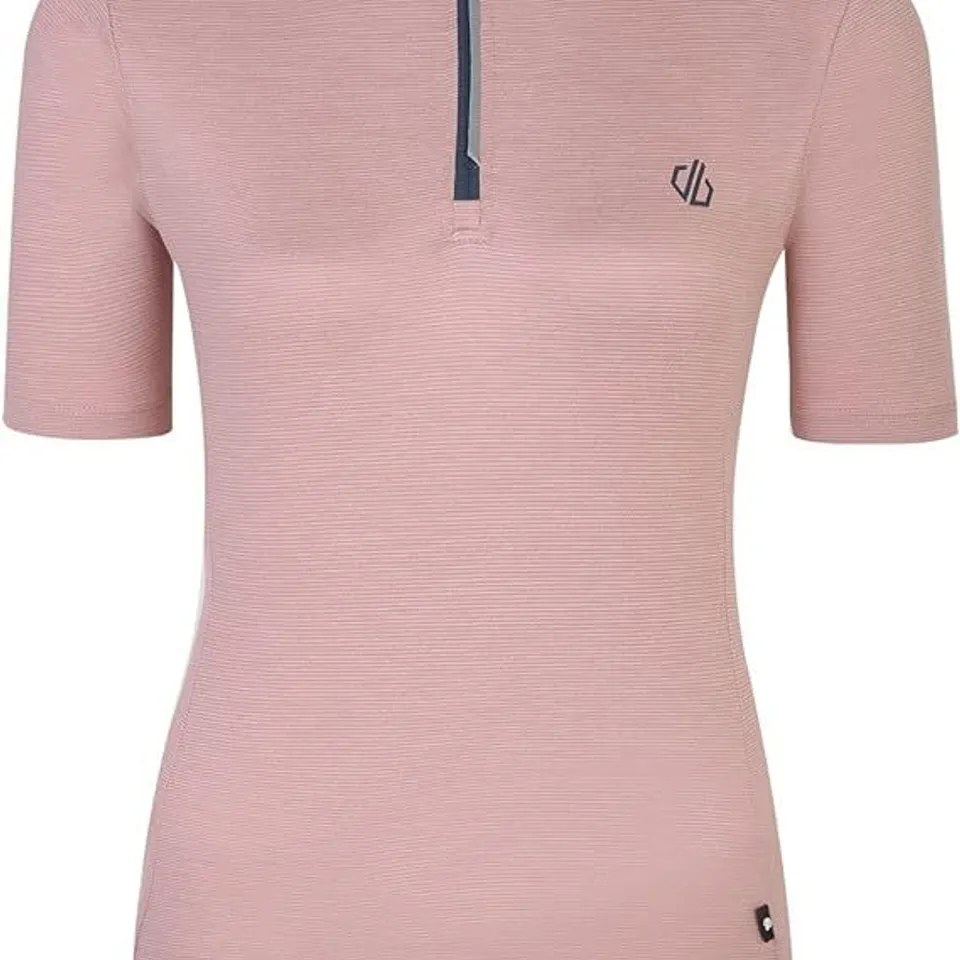BRAND NEW DARE2B WOMEN'S PEDAL THROUGH IT CYCLING JERSEY DUSKY ROSE UK 8