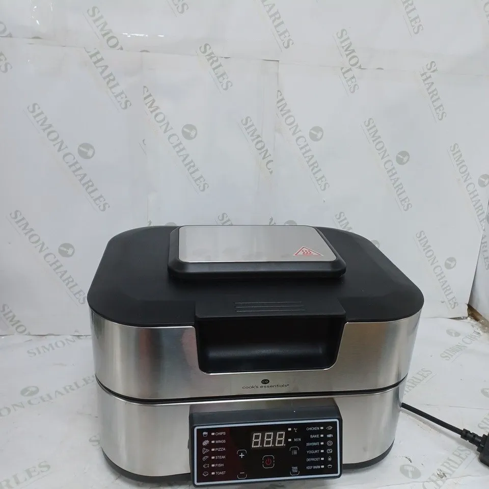 BOXED COOK'S ESSENTIALS GRILL & AIRFRYER 5.5L