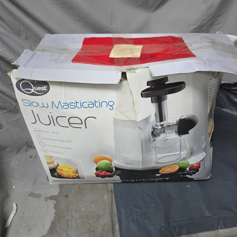 QUEST SLOW MASTICATING JUICER BOXED