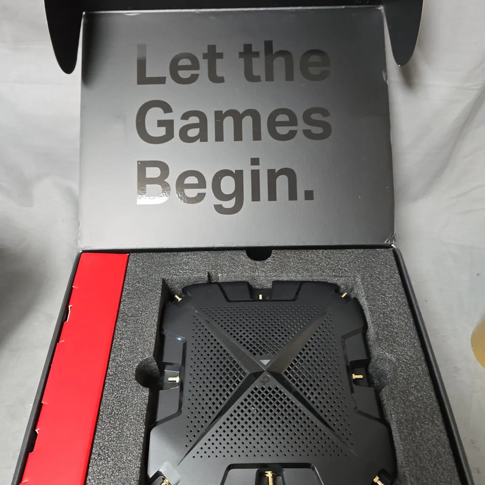 BOXED TP LINK ARCHER GX90 AX6600 WI-FI 6 TRI-BAND ROUTER RRP £299