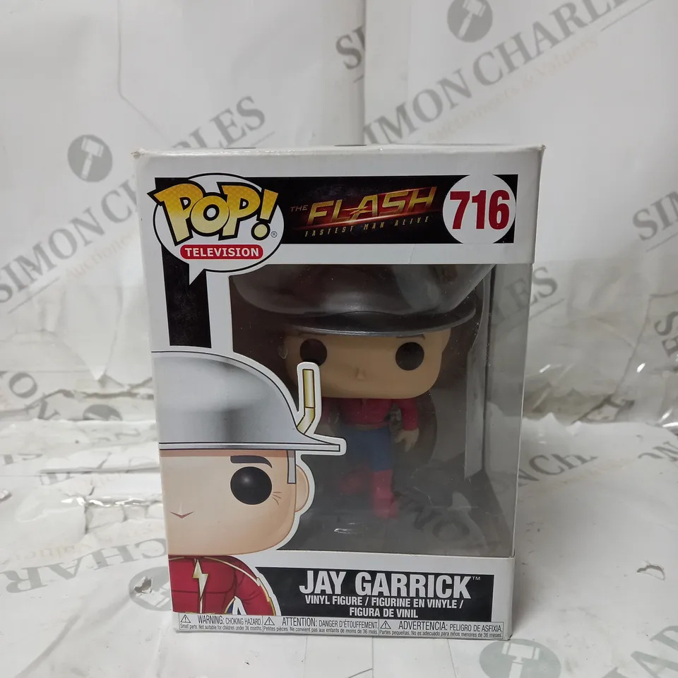FUNKO POP! TELEVISION DC THE FLASH JAY GARRICK #716 VINYL FIGURE