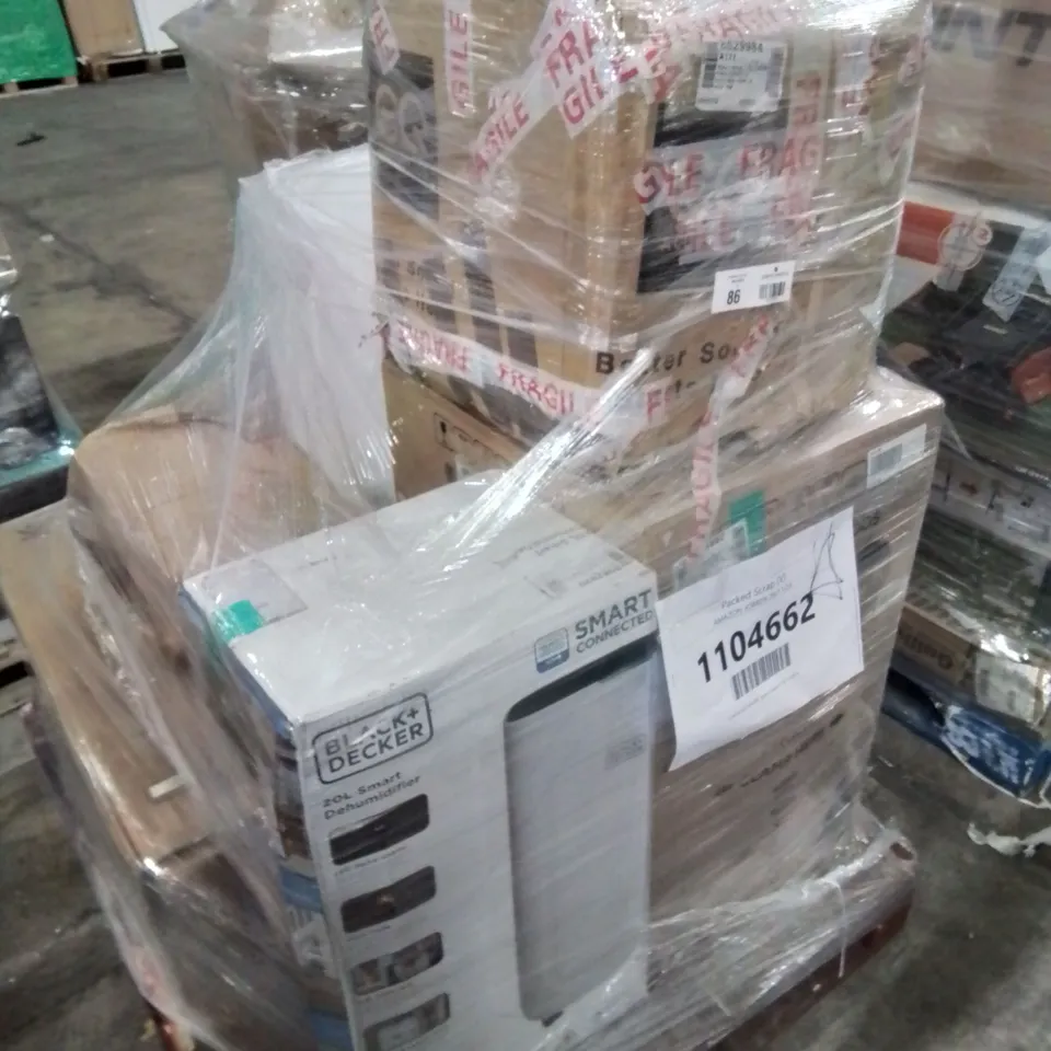 PALLET OF APPROXIMATELY 7 UNPROCESSED RAW RETURN HOUSEHOLD AND ELECTRICAL GOODS TO INCLUDE;