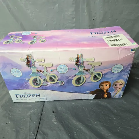 DISNEY FROZEN 2-IN-1 TRAINING BIKE