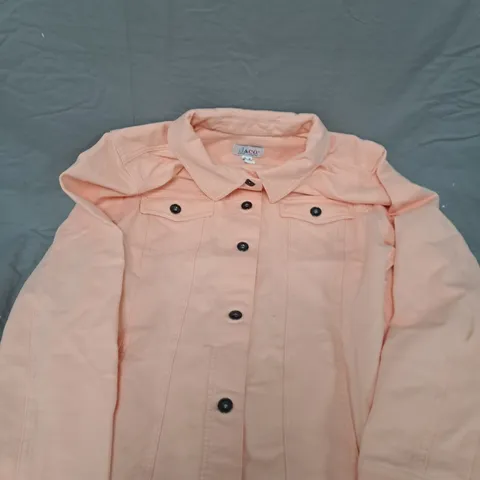 D&CO DENIM JACKET – PINK, SIZE M (US/UK)