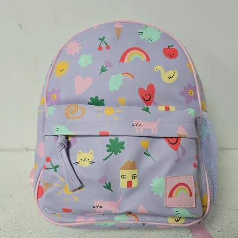 PINK/PURPLE GIRL'S BACKPACK