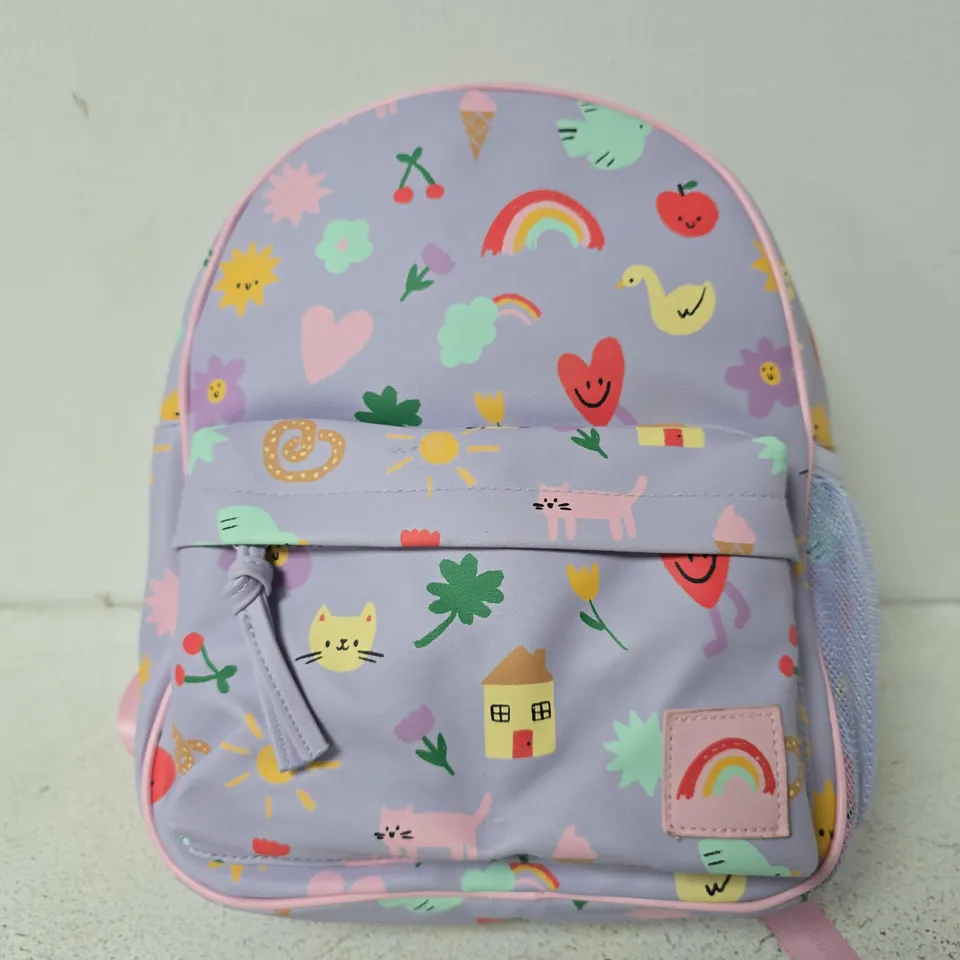 PINK/PURPLE GIRL'S BACKPACK 